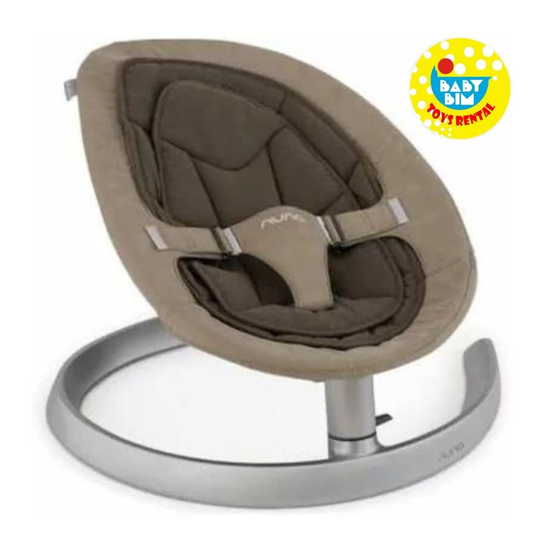 BABY BOUNCER NUNA LEAF CURVE SUITED ARMY (THICK & HEAD PADDING)