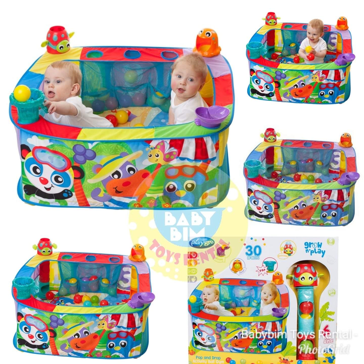 POP AND DROP ACTIVITY BALL GYM