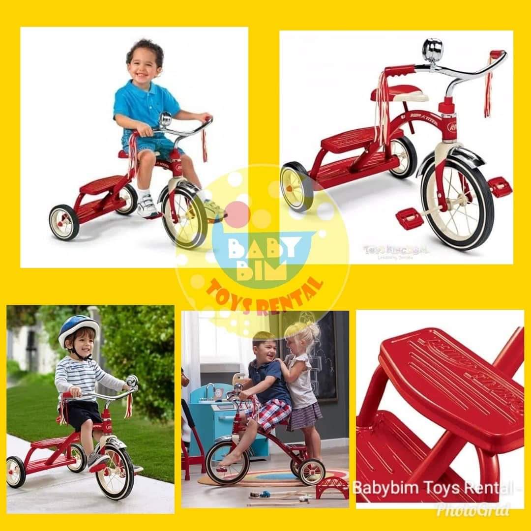 TRICYCLE RADIO FLYER DOUBLE DECK CLASSIC (MINUS BELL)