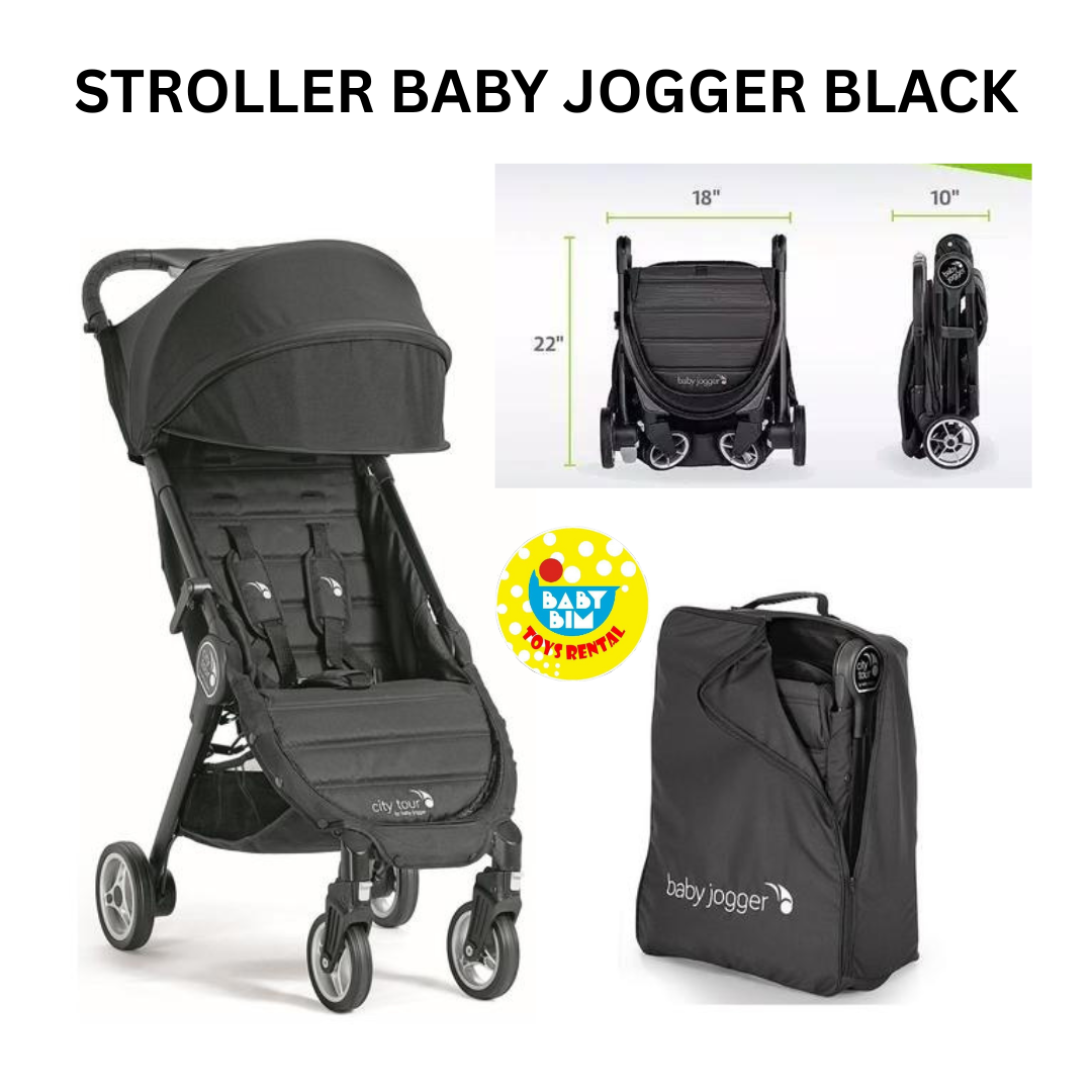 STROLLER BABY JOGGER CITY TOUR 1 BLACK