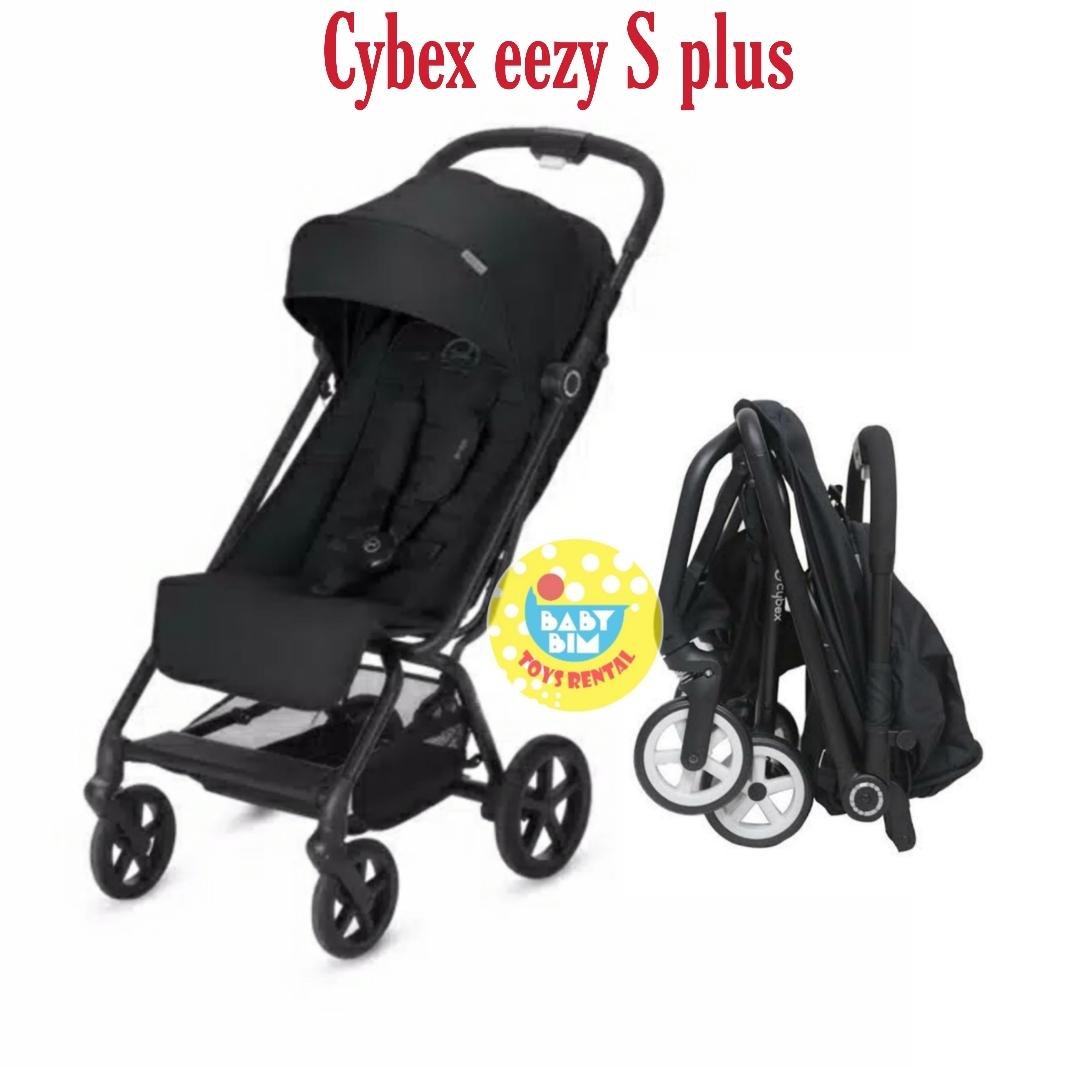 STROLLER CYBEX EEZY S PLUS (BLACK)