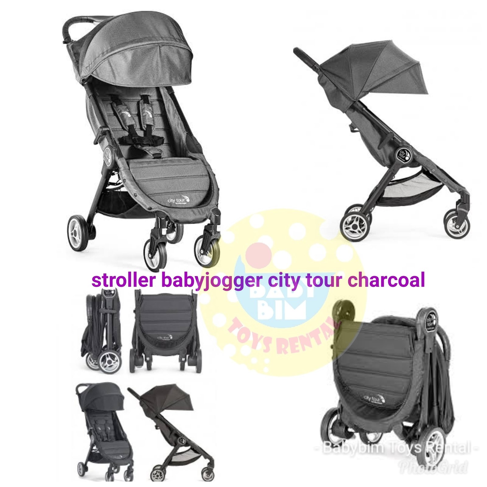 Baby jogger city tour charcoal best sale