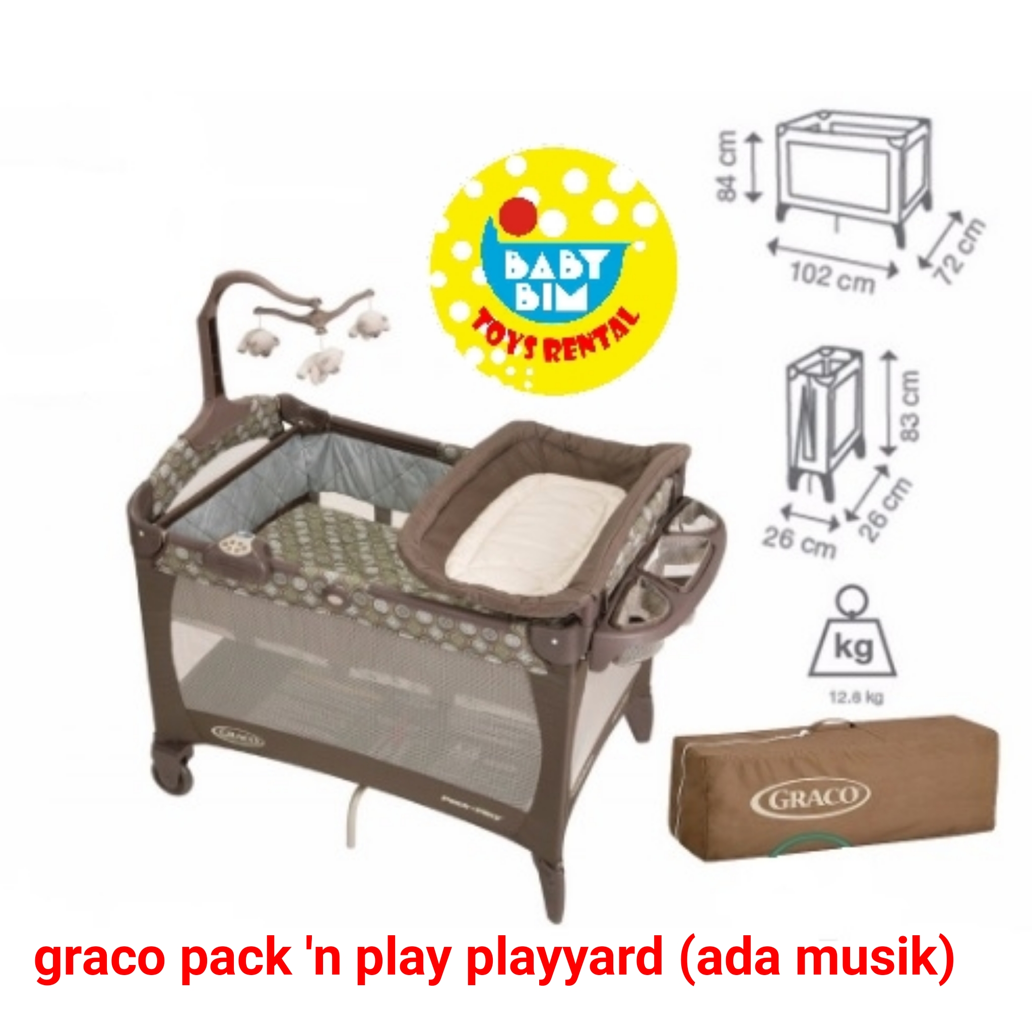 BABY BOX GRACO PACK AND PLAY