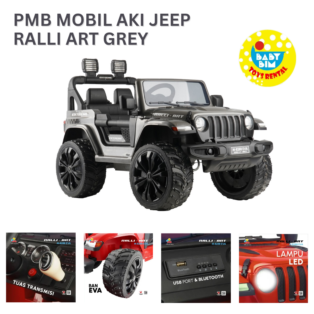 PMB MOBIL AKI JEEP RALLI ART GREY