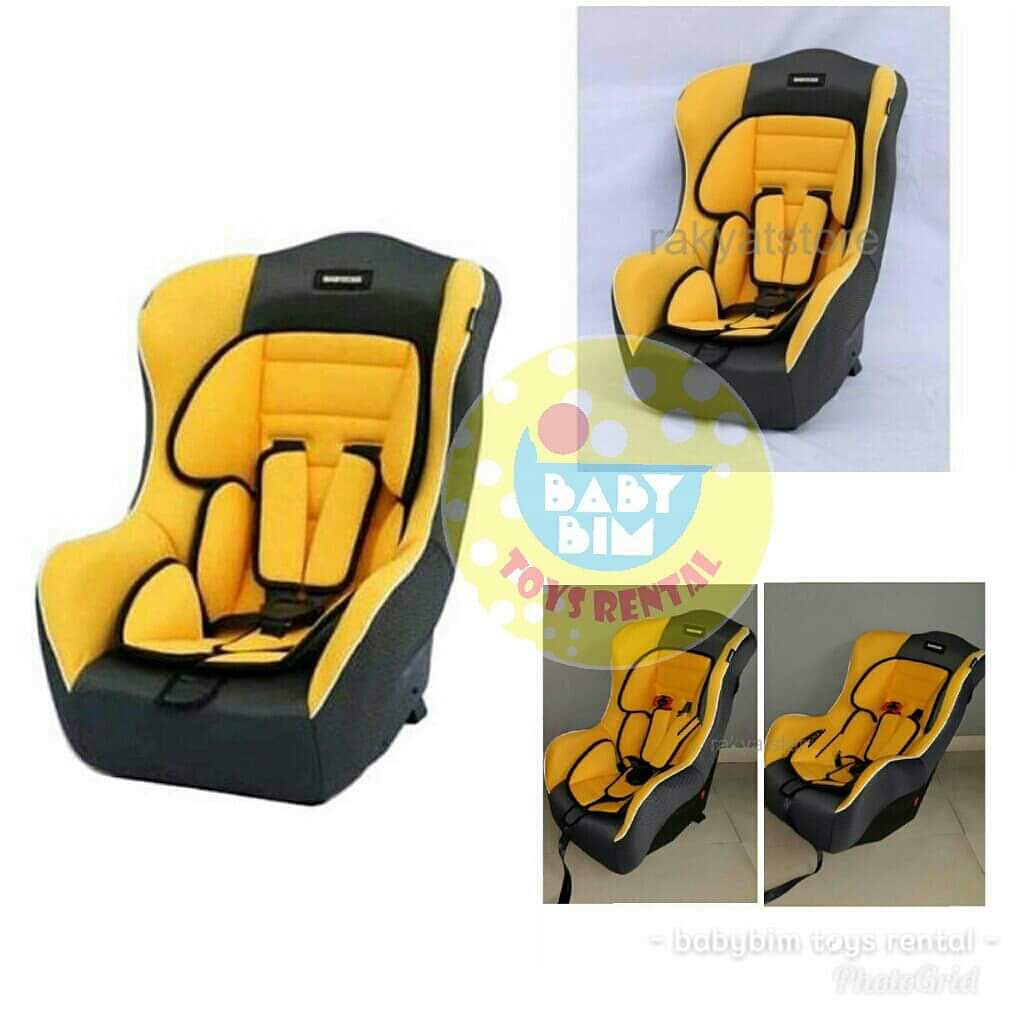 CARSEAT BABYDOES 830 YELLOW