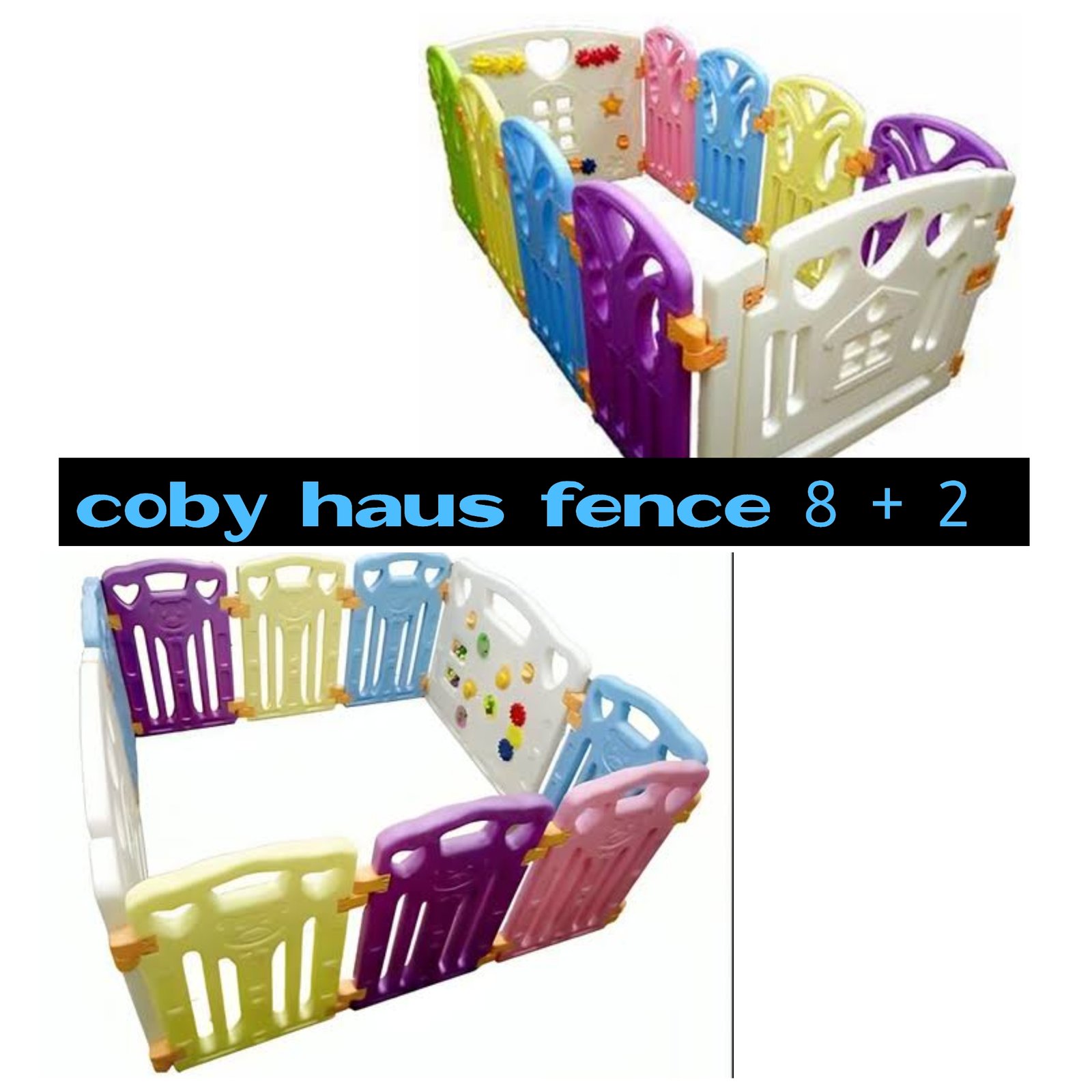 COBY HAUS SAFETY PLAY FENCE