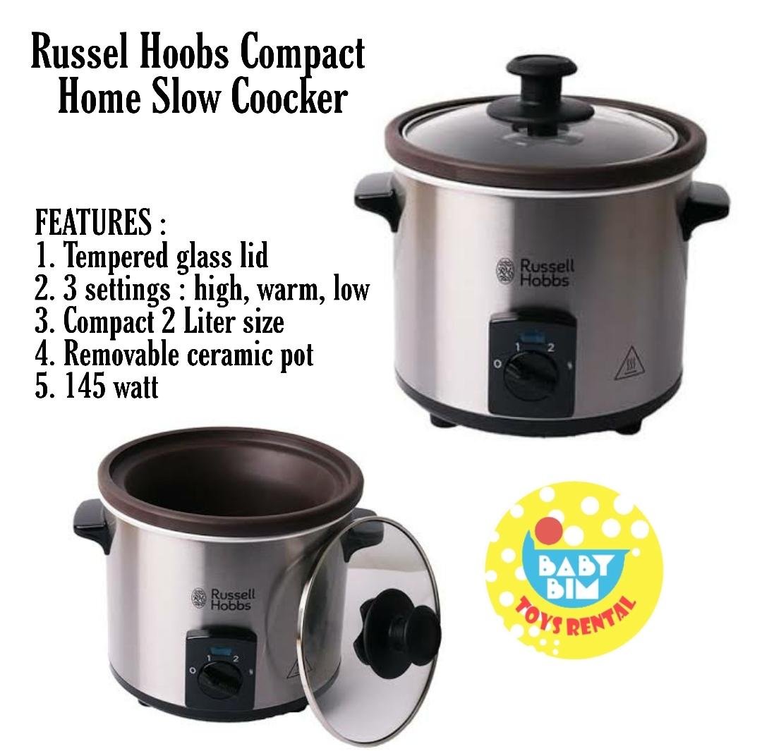 RUSSEL HOBBS COMPACT HOME SLOW COOKER