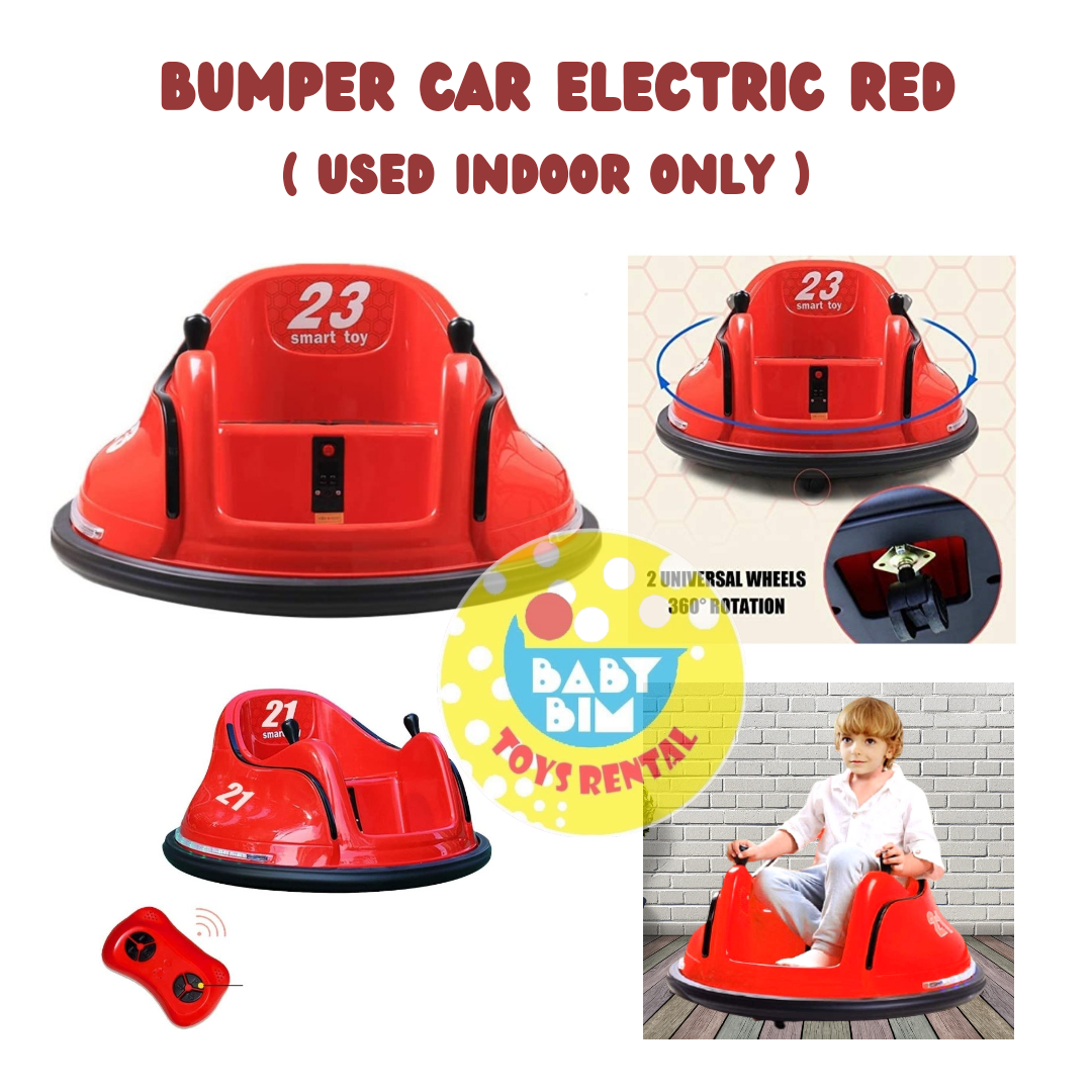 BUMPER CAR ELECTRIC RED