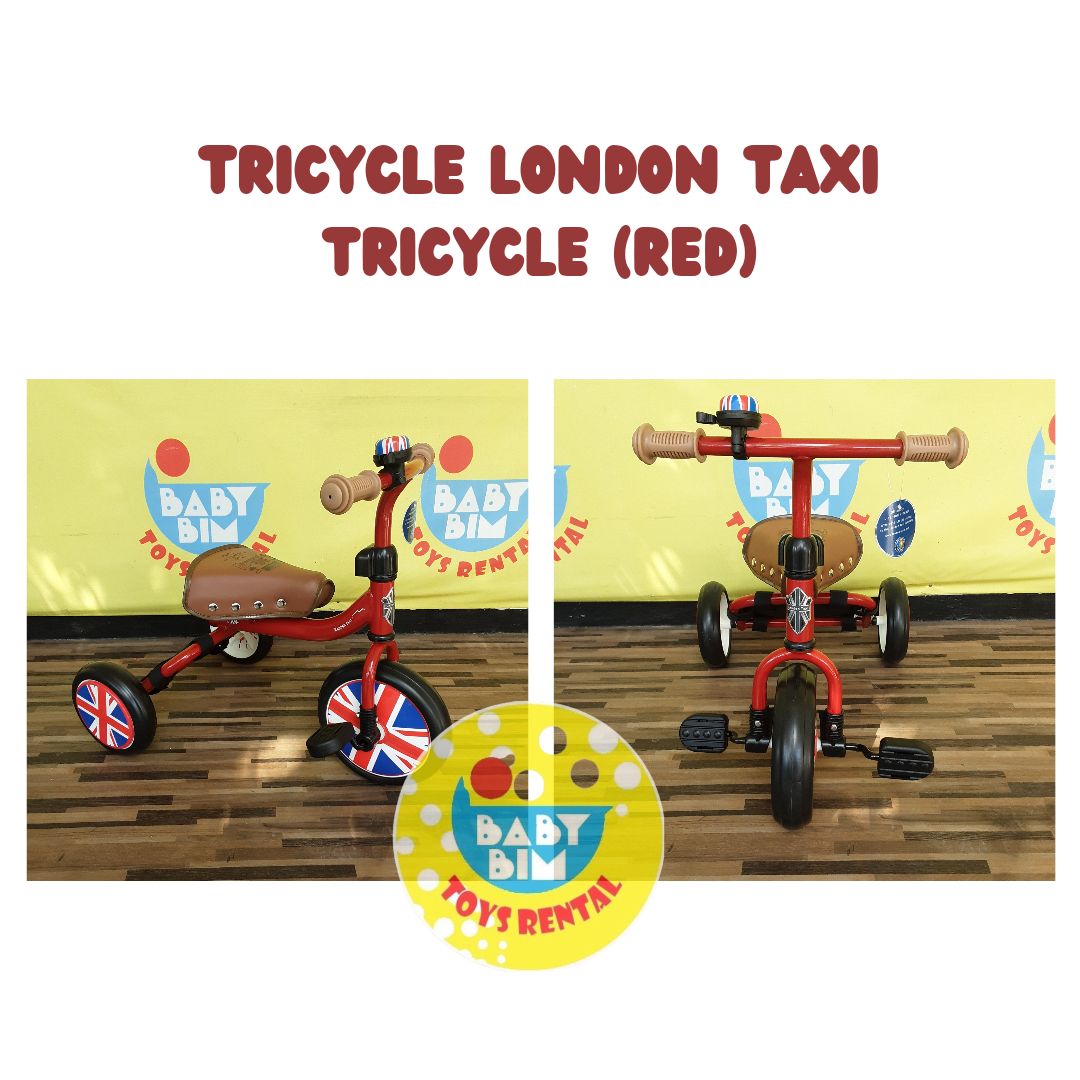 TRICYCLE LONDON TAXI TRICYCLE