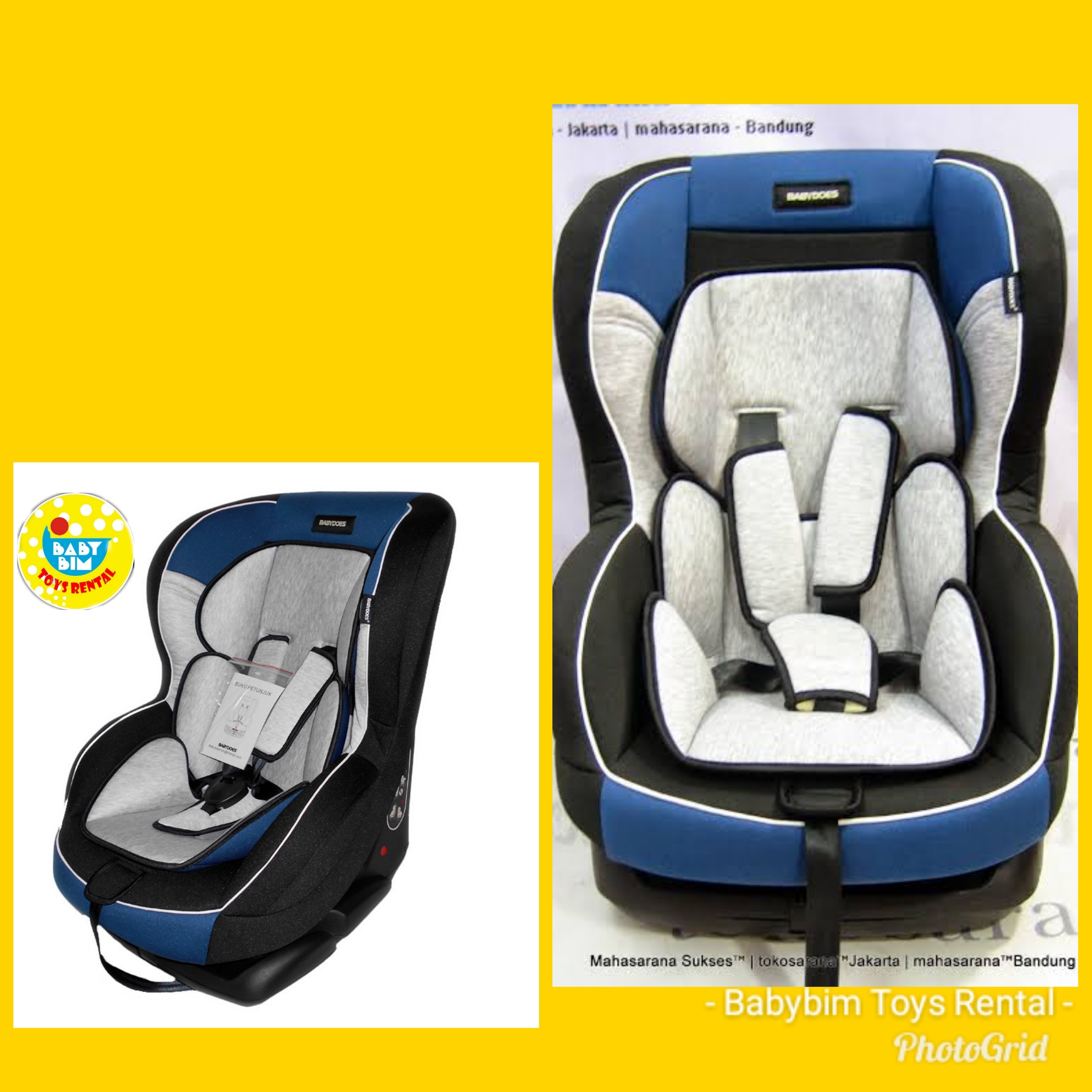 CARSEAT BABYDOES 875 BLUE