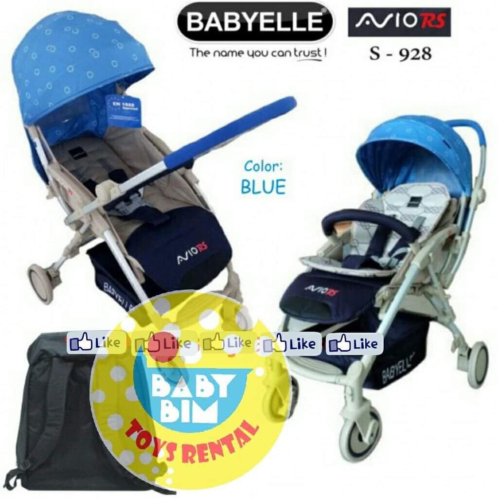 STROLLER BABYELLE AVIO RS STROLLER S928 (BLUE)