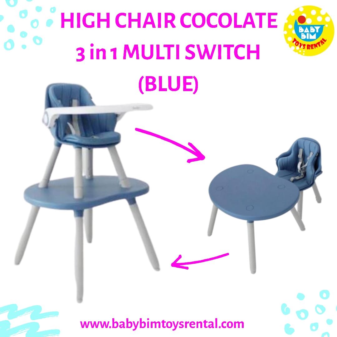 HIGH CHAIR COCOLATTE 3 IN 1 MULTI SWITCH