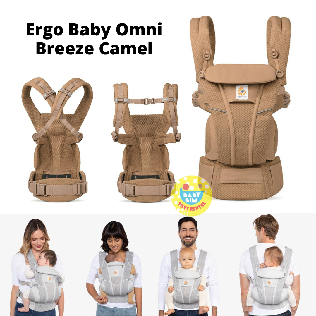 CARRIER ERGO BABY OMNI BREEZE CAMEL